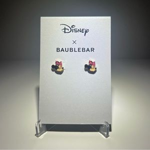 NWT Disney BaubleBar Minnie Mouse Earrings